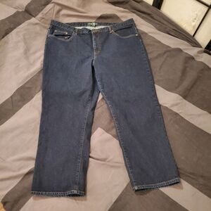 Ralph Lauren Size 22W (44 Inches) Men's Darkwash Jeans